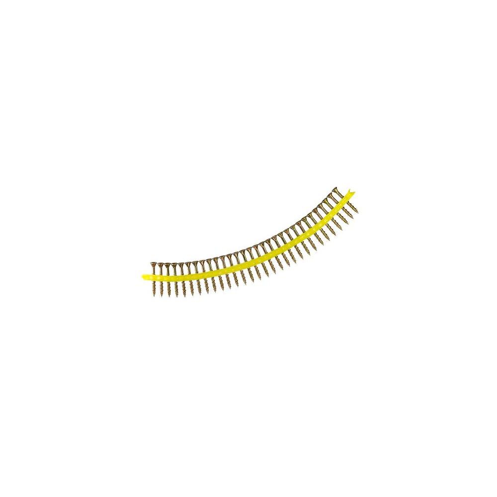 Strong-Tie Strong-Drive #9 x 1-3/4in L T25 Yellow Zinc Interior Wood Screw 2000pk WSV134S