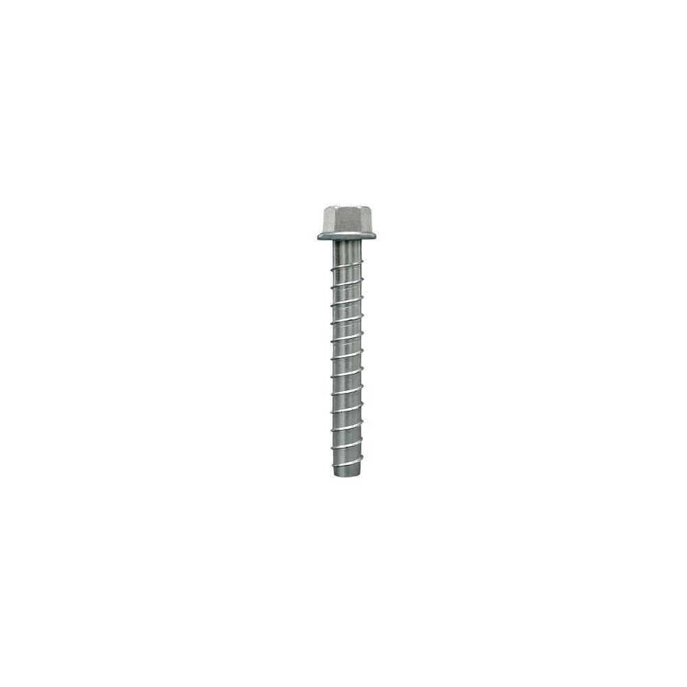 Titen HD 5/8 x 8in ZincPlated Carbon Steel Screw Anchor 10pk THDB62800H