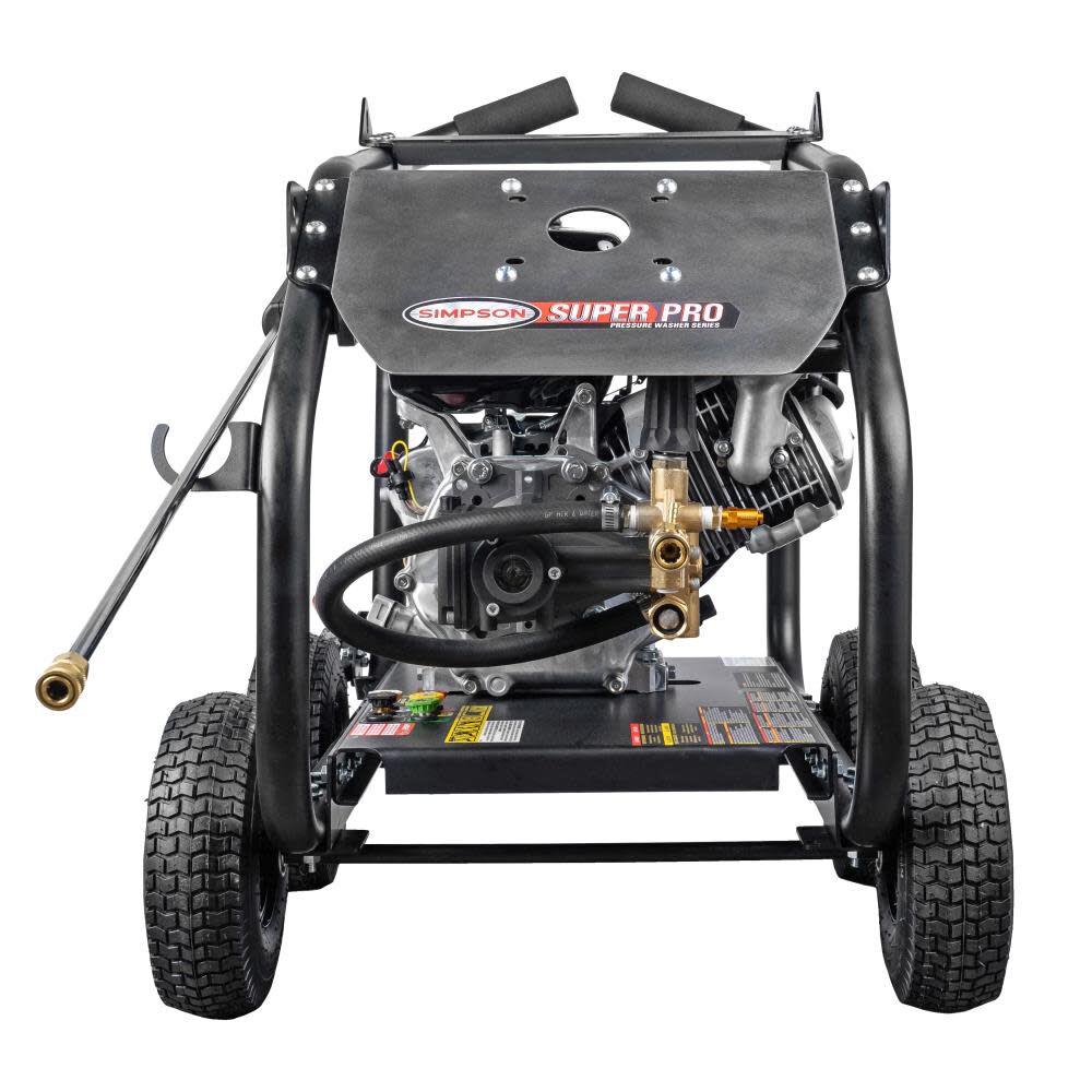 SuperPro Roll Cage Cold Water Professional Gas Pressure Washer 4400 PSI SW4440HCDM