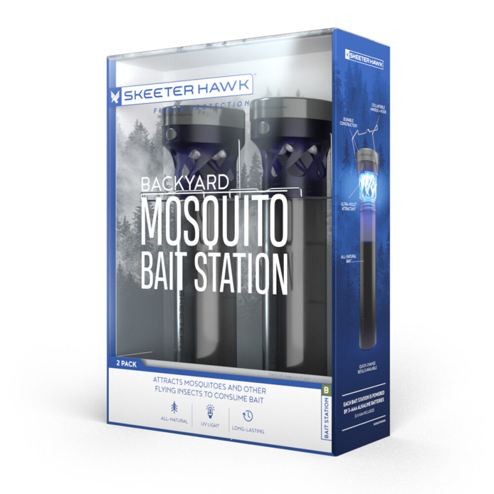 Mosquito Repellant Backyard Bait Station 2pk SKE-TUB-0001