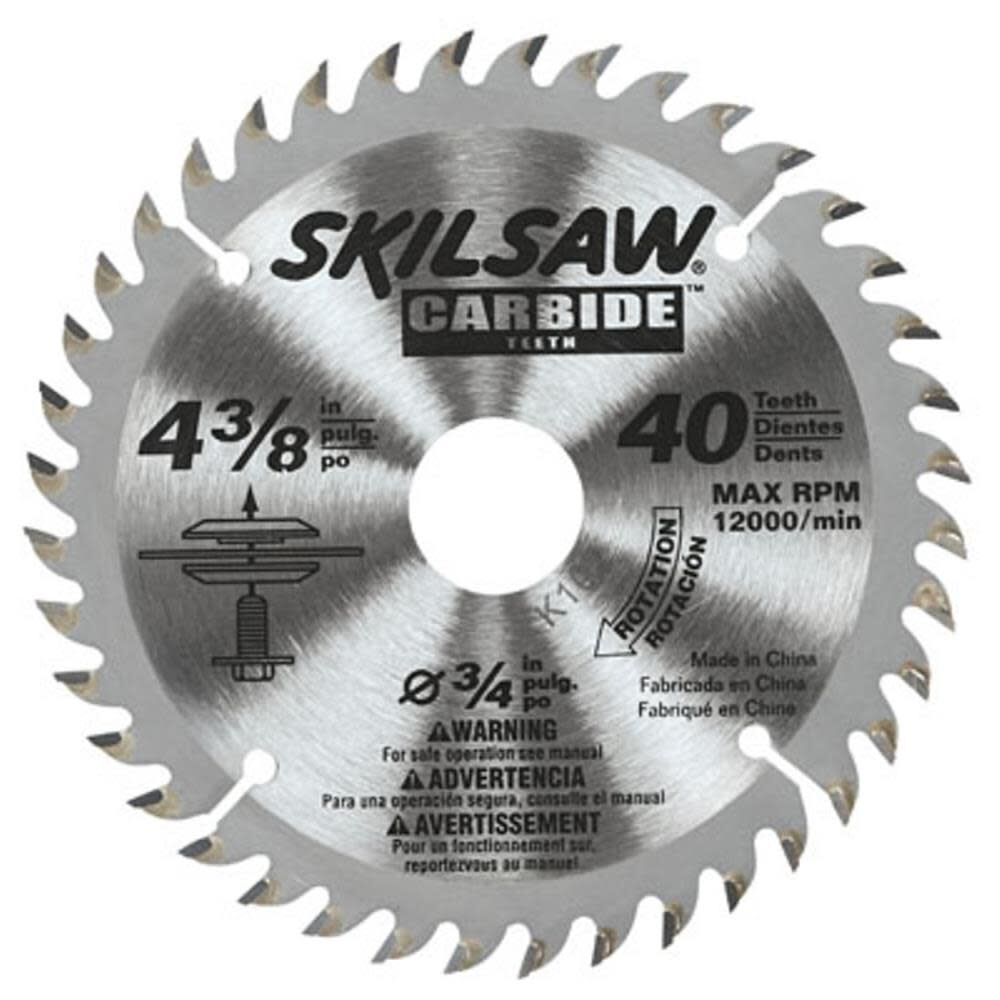 4-3/8 In. x 40 Flooring Saw Blade 75540