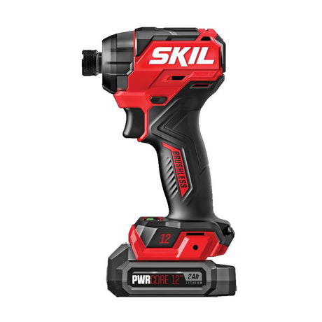 12-volt 1/4-in Brushless Cordless Impact Driver (1-Battery Included, Charger Included) ID6744A-10