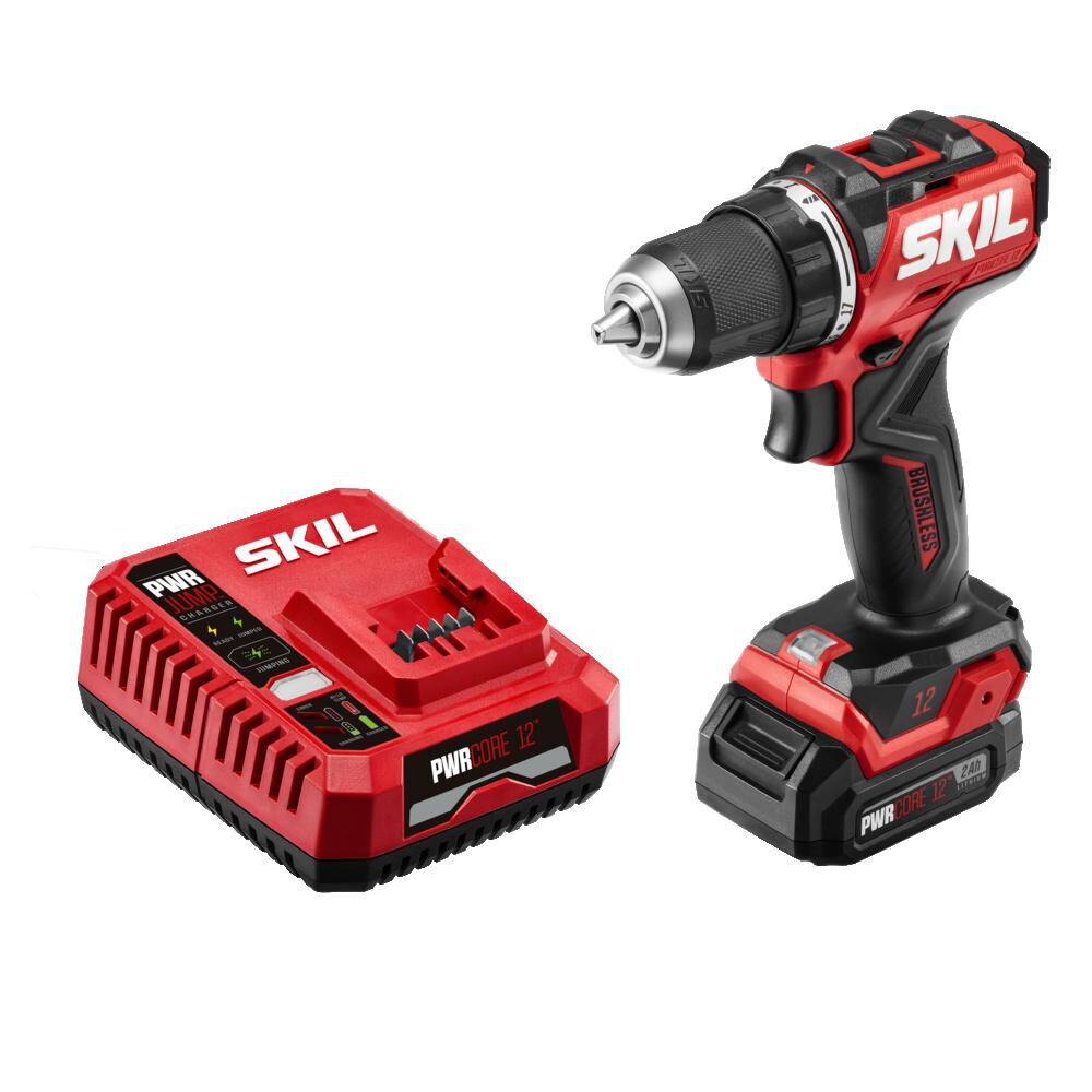 12-volt 1/2-in Brushless Cordless Drill (1-Battery Included, Charger Included) DL6290A-10