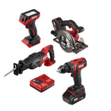 PWRCORE 20 4 Tool 20V Combo Kit with 2 Batteries & PWR JUMP Charger CB7488B-20