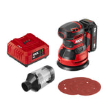 PWR CORE 20-Volt Cordless Variable Speed Random Orbital Sander with Dust Management (Battery Included) SR6604B-10