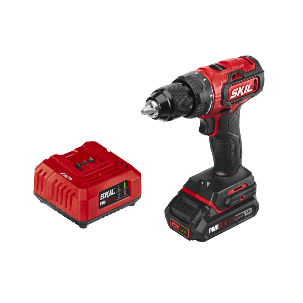 PWRCORE 20 Brushless 20V 1/2in Drill Driver Kit DL529303