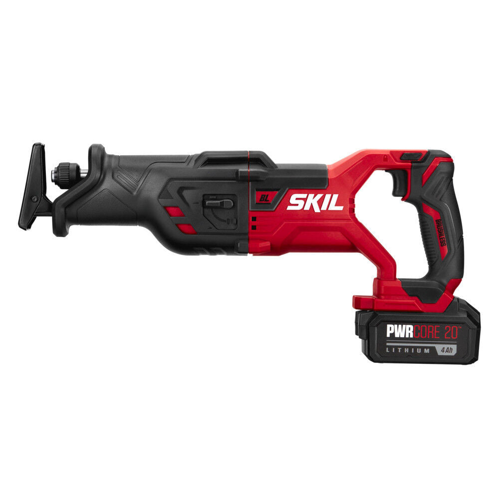 PWR CORE 20-volt 4-Amp Variable Speed Brushless Cordless Reciprocating Saw (Charger Included and Battery Included) RS5884-1A