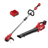 PWR CORE 20-volt Cordless Battery String Trimmer and Leaf Blower Combo Kit 4 Ah (Battery & Charger Included) CB7542B-10