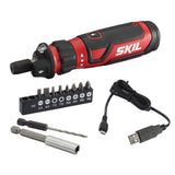 Rechargeable 4V Screwdriver with Circuit Sensor Technology SD561201