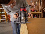 1/4-in and 1/2-in 14-Amp 2.5-HP Variable Speed Combo Fixed/Plunge Corded Router RT1322-00