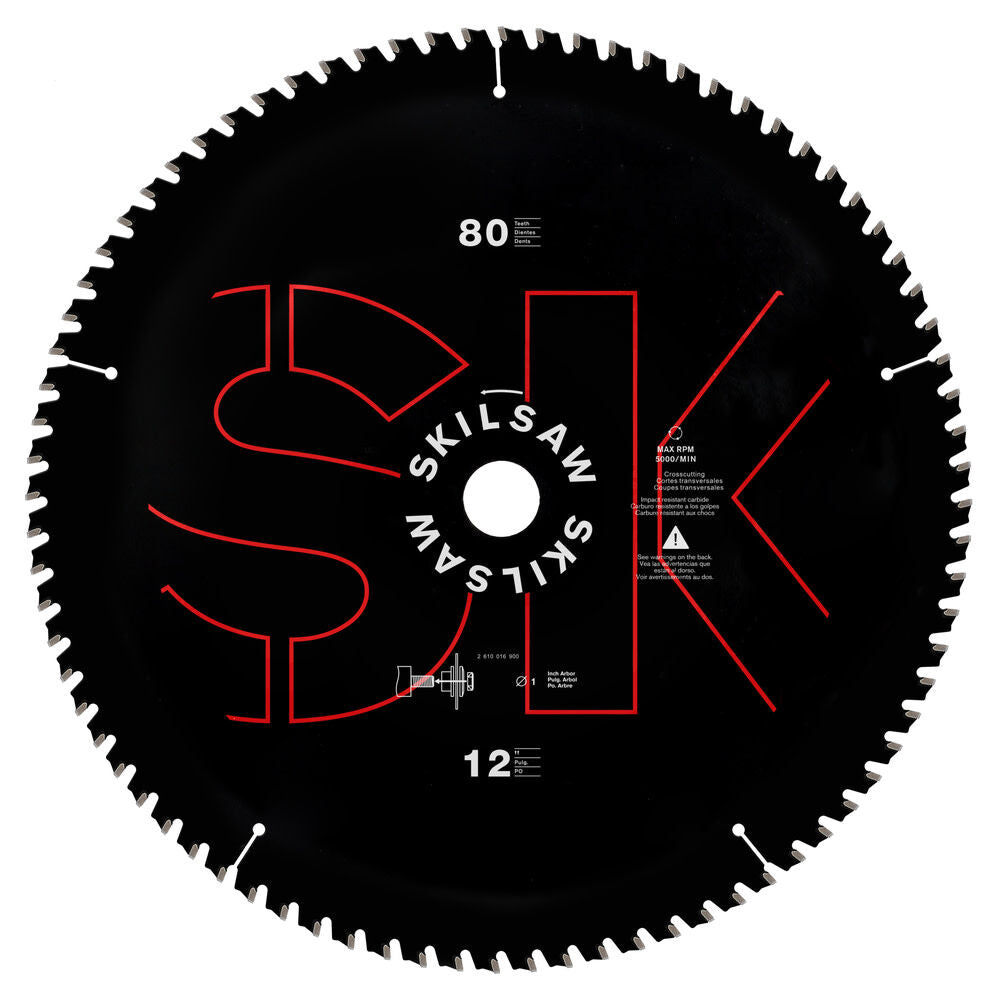 12In X 80T MITER SAW BLADE SPT1011