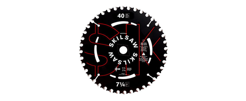 7-1/4In X 40T FRAMING SAW BLADE 75940