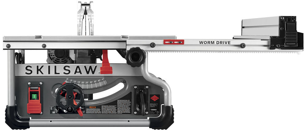 8 1/4in Portable Worm Drive Table Saw with Blade SPT99T-01