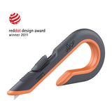 Manual Box Cutter 8Mm 1-Blade Retractable Utility Knife 10400