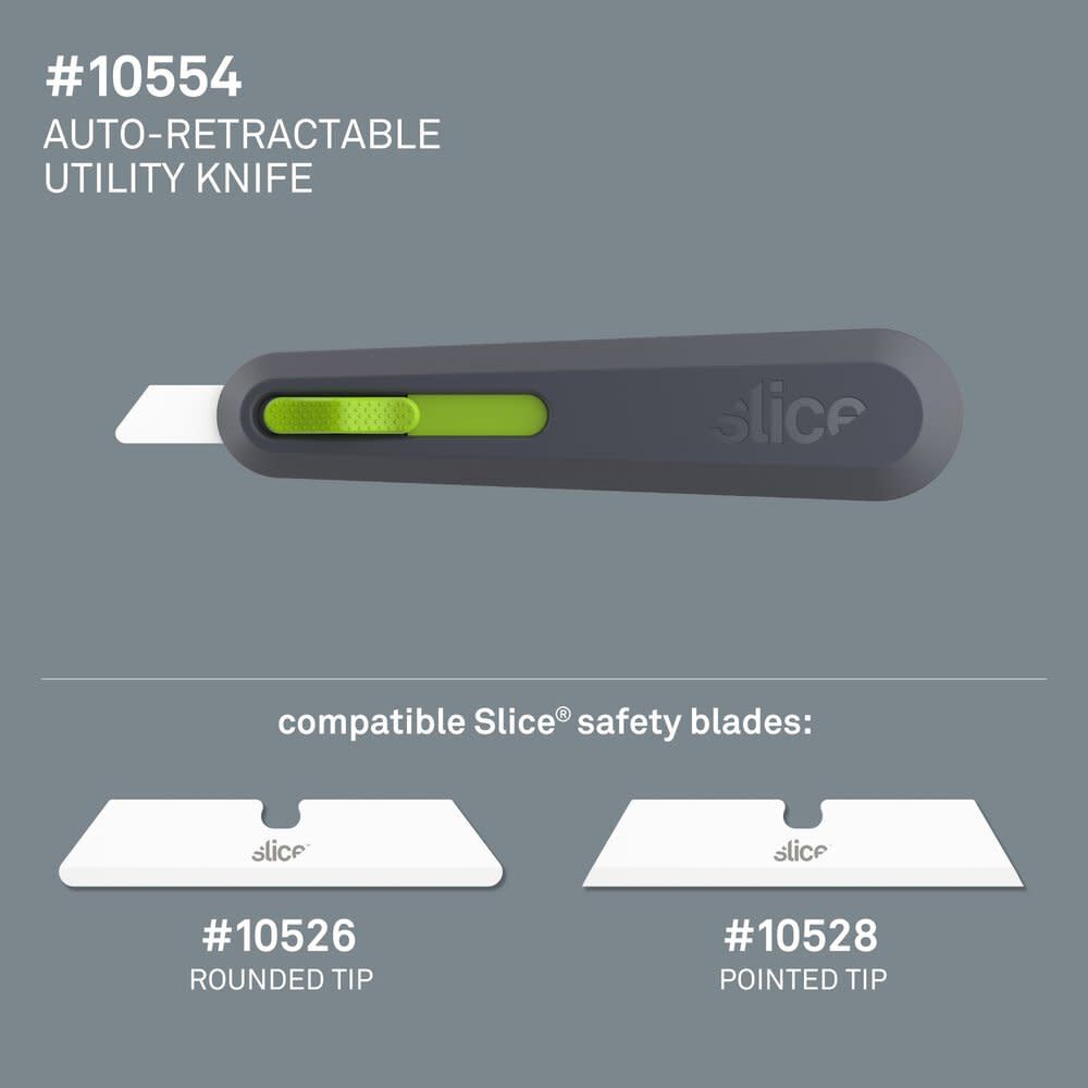 Auto-Retractable 12Mm 1-Blade Retractable Utility Knife 10554