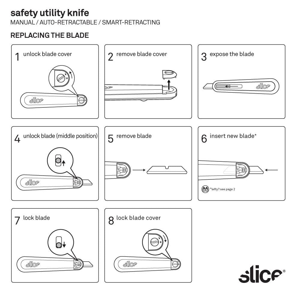 Auto-Retractable 12Mm 1-Blade Retractable Utility Knife 10554