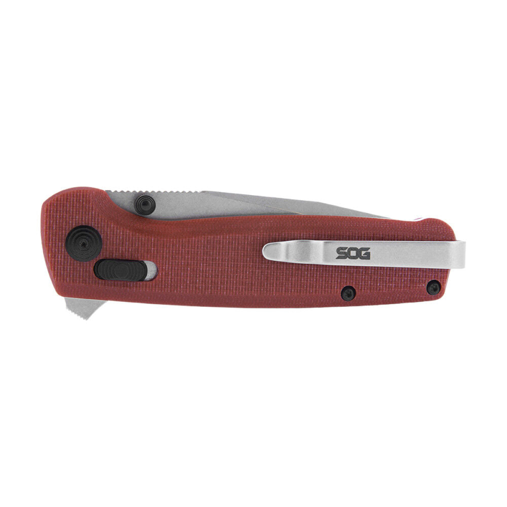 Terminus XR G10 Folding Knife Crimson Red SOG-TM1023-CP