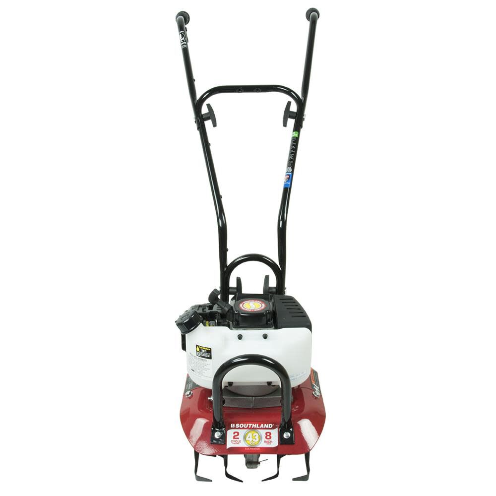 10 Inch 43Cc Gas 2-Cycle Cultivator with CARB Compliant SCV43