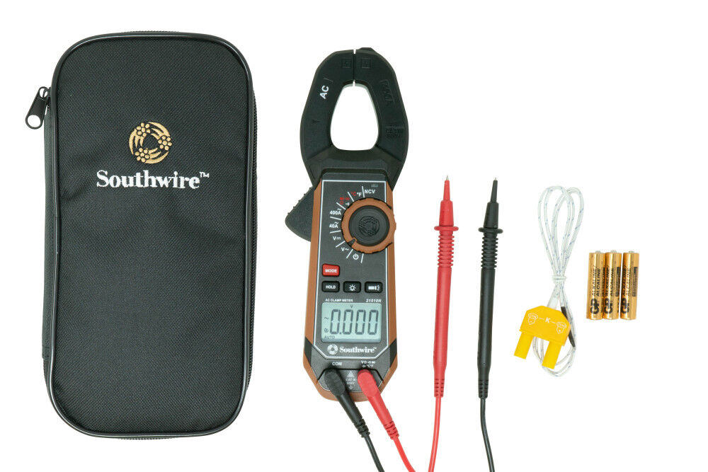 AC Clamp Meter with Built-In NCV Worklight 21510N