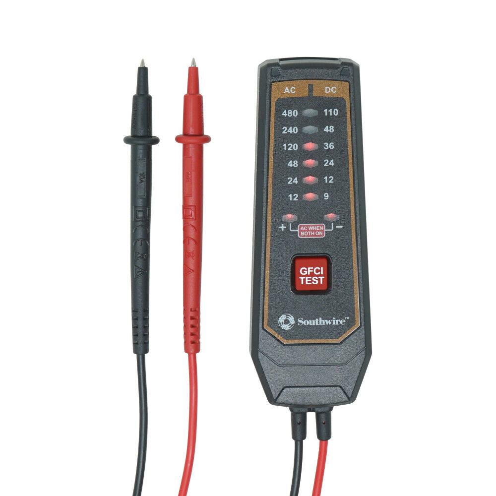 Compact Voltage & GFCI Tester 41151S