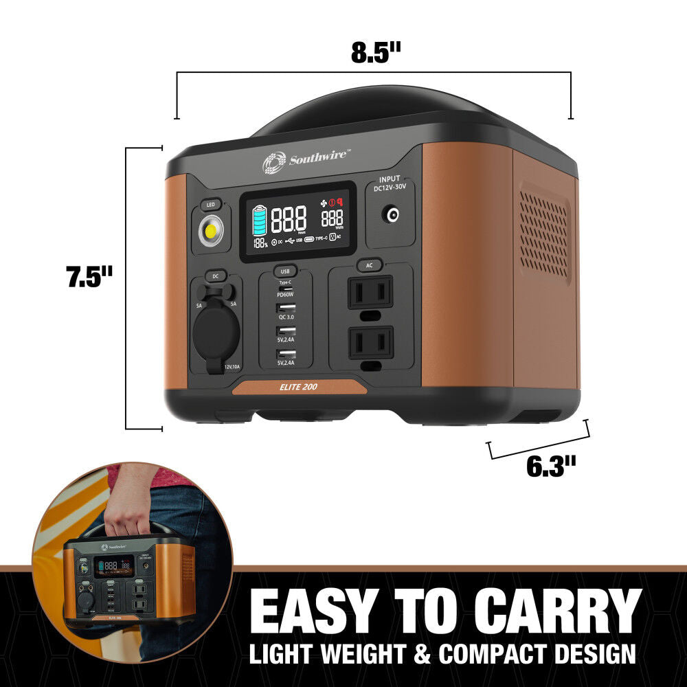 Elite 200 Series Portable Power Station 53250