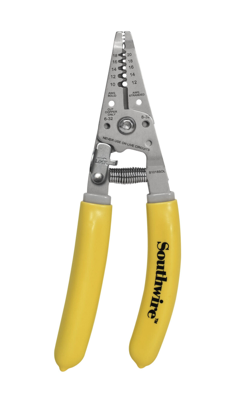 Ergonomic Wire Stripper 10 18 AWG S1018SOL