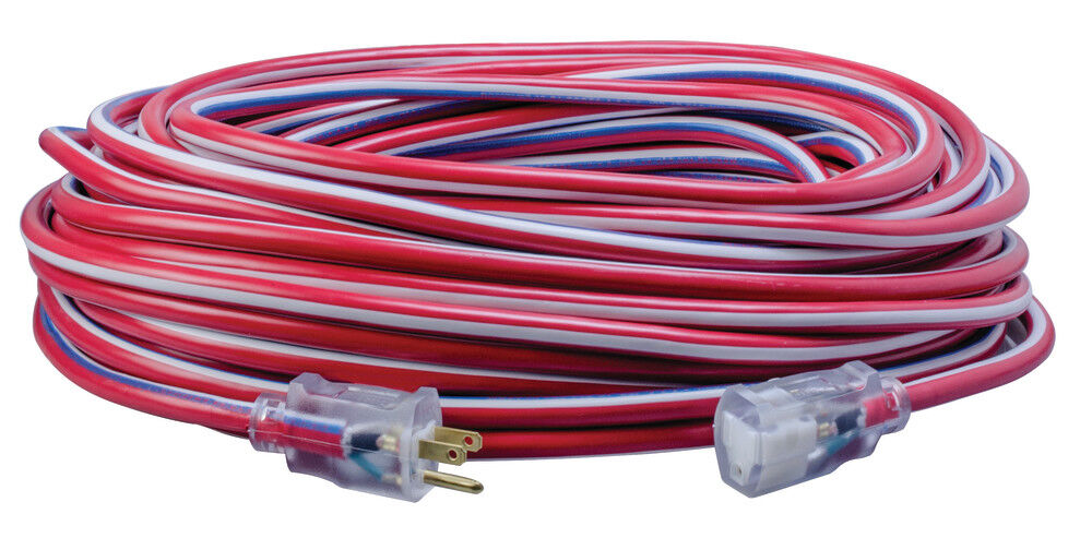 Extension Cord Lighted End Contractor Grade 12/3 100' 2549SWUSA1