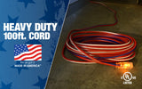 Extension Cord Lighted End Contractor Grade 12/3 100' 2549SWUSA1