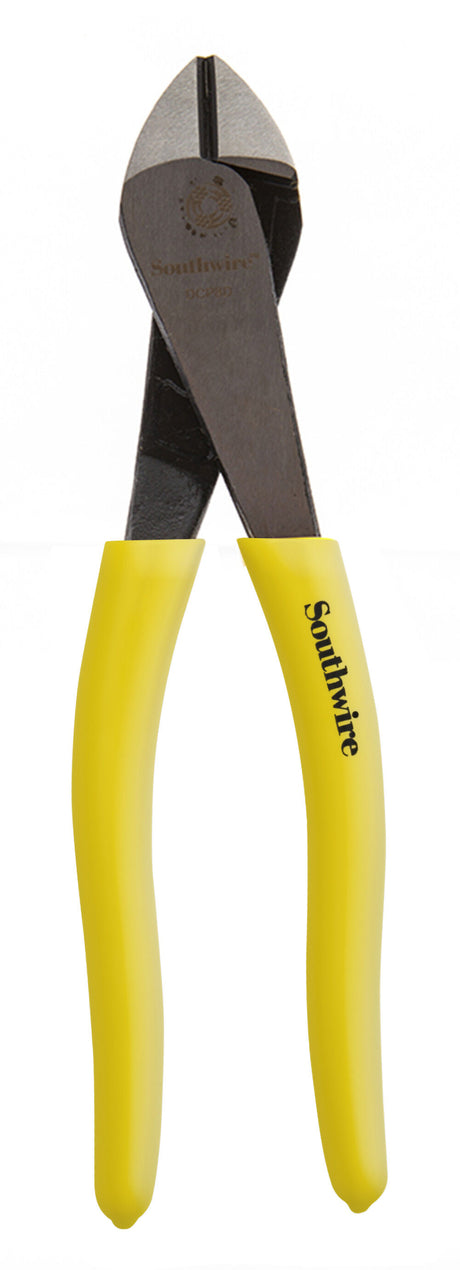 High Leverage Diagonal Cutting Pliers 8in with Dipped Handles DCP8D