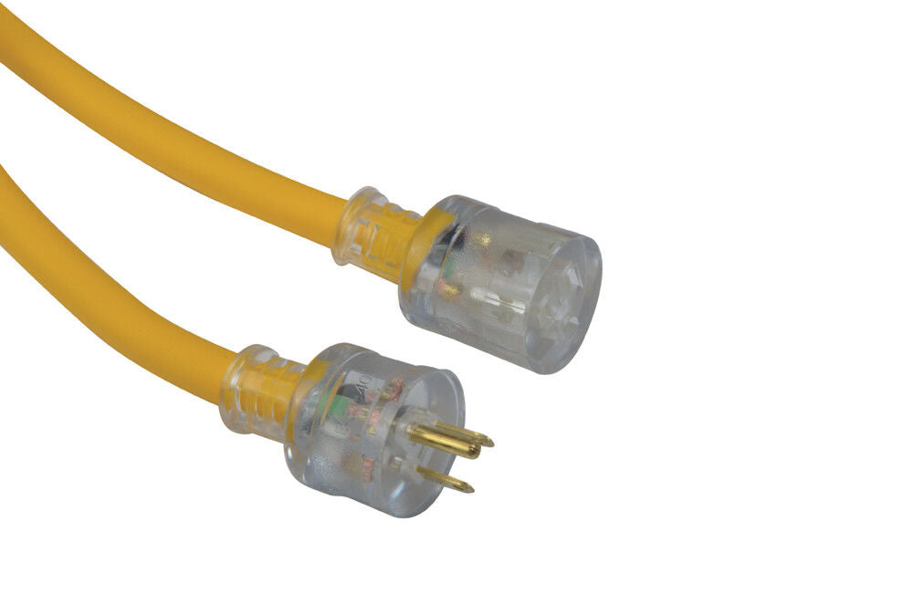 Polar/Solar Extension Cord 10/3 SJEOOW Yellow LE 100' 1789SW0002