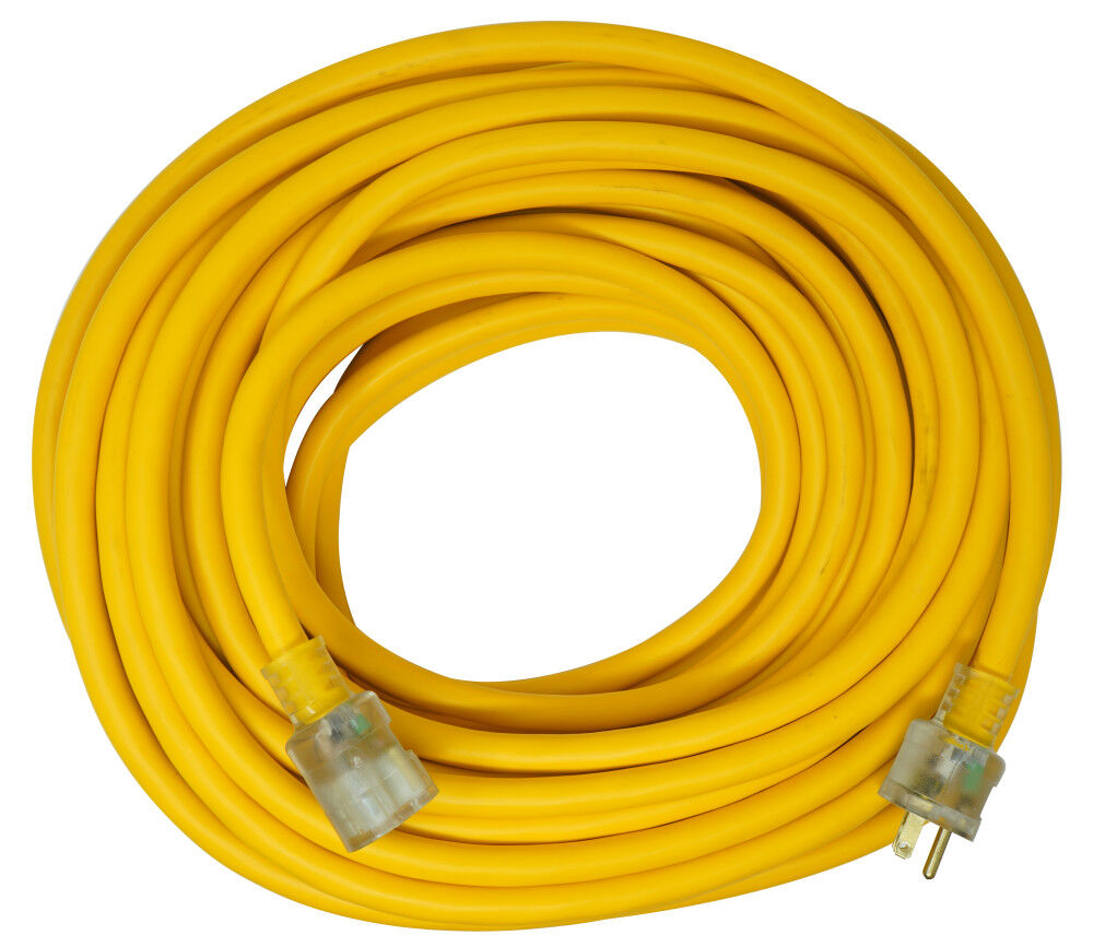 Polar/Solar Extension Cord 10/3 SJEOOW Yellow LE 100' 1789SW0002