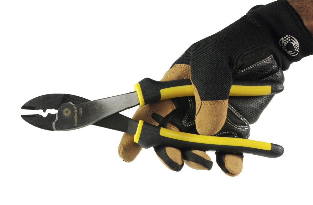 Terminal Crimper/Cutter 9in with Comfort Grip Handles TCC9