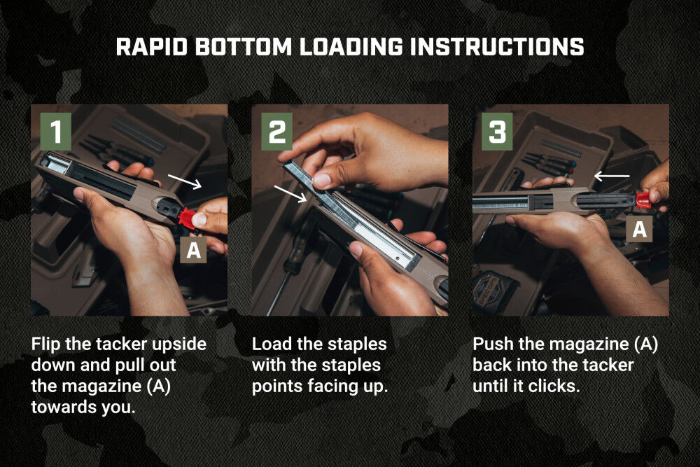 2-in-1 Heavy-Duty Staple Gun / Brad Nailer (SPEC-M50) SPEC-M50