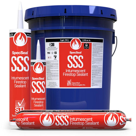 Technologies Inc SpecSeal SSS Intumescent Firestop Sealant SSS100