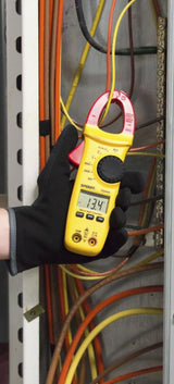 Clamp Meter Snap-Around Digital LCD 5-Function AC Current AC/DC Volt Resistance Continuity 9 Auto Range 400-Amp 1 Each DSA500A