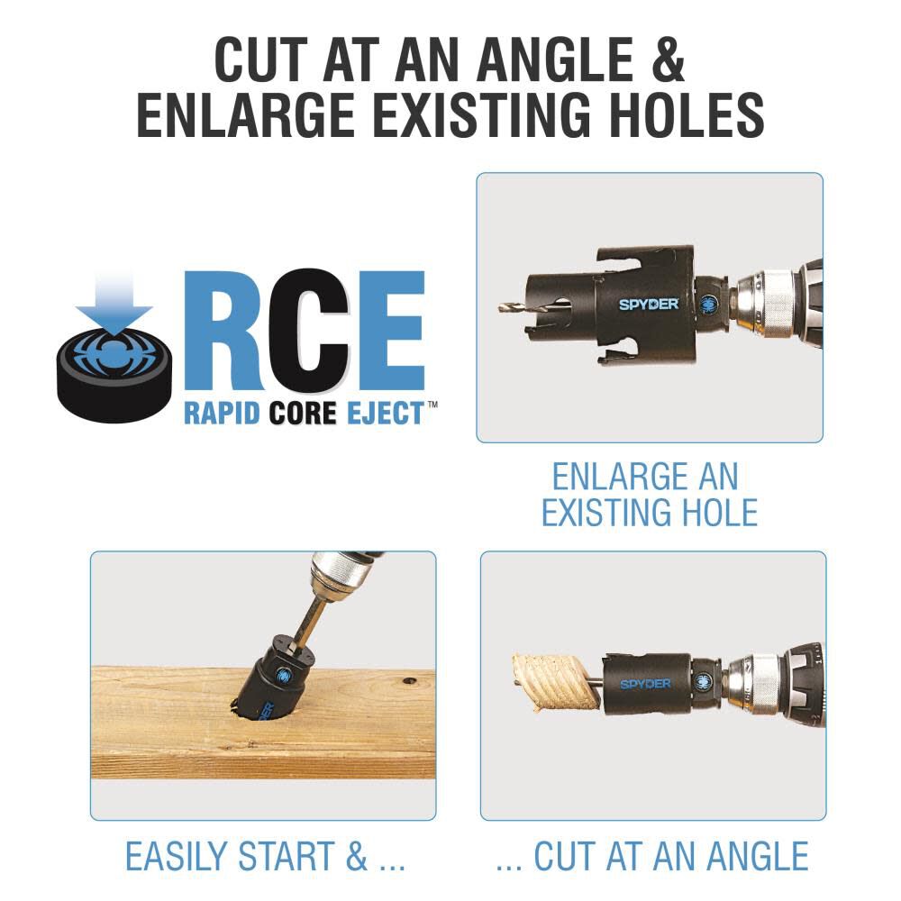 2-1/4-In Carbide-Tipped Hole Saw 600025CF