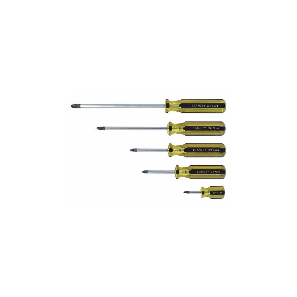 100 PLUS Phillips Screwdriver Set 5pc 66-156-A