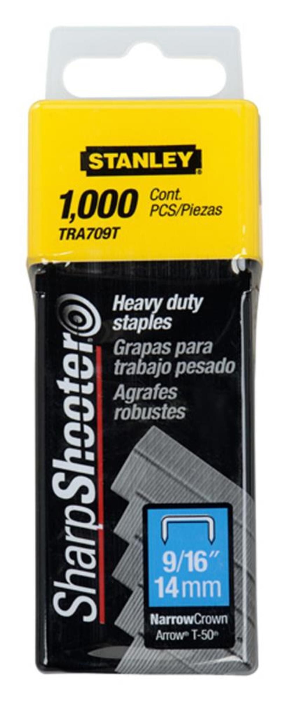 1000 Units 9/16 In. Heavy Duty Staples TRA709T