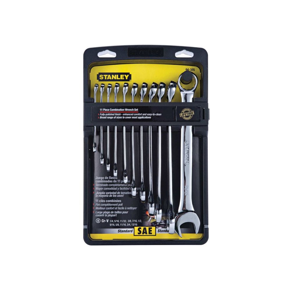 11 piece Combination Wrench Set 94-385W