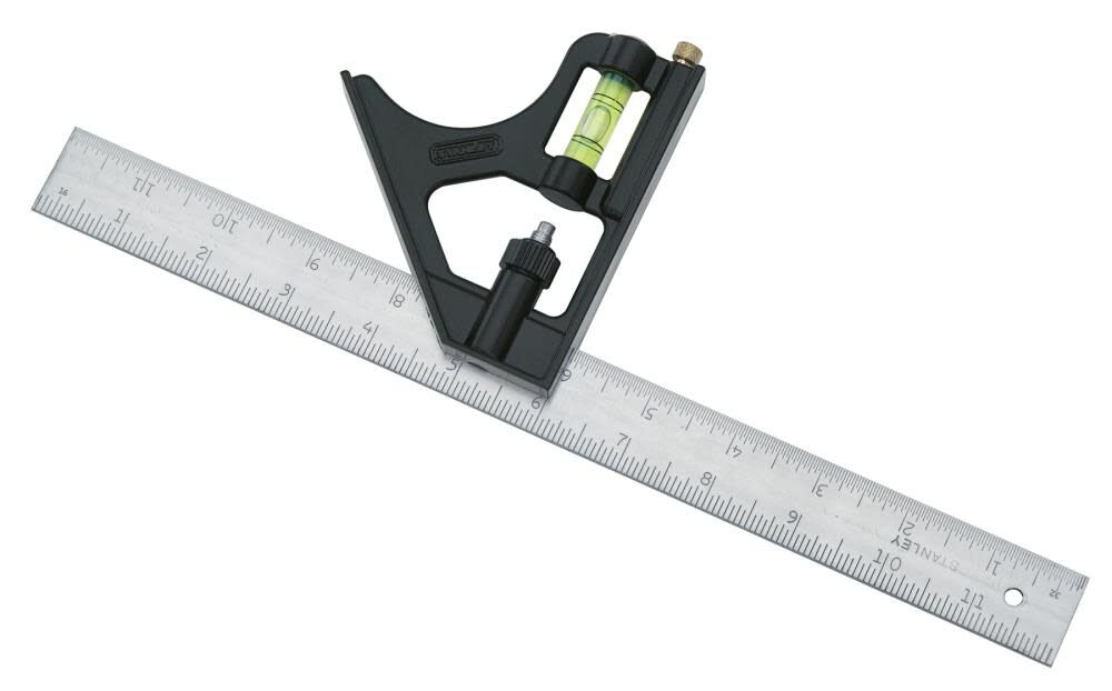 12 In. Die Cast Handle Combination Square 46-222