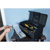 16in One-Touch Tool Box with Removable Lid Organizers STST16420