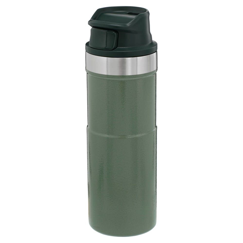 16 Oz Insulated Classic Trigger-Action Mug Hammertone Green 10-06439-026