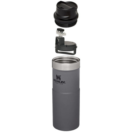 16 Oz Insulated Classic Trigger-Action Travel Mug Charcoal 10-06439-237