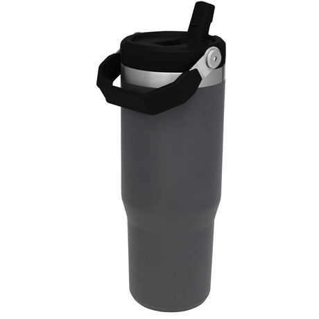 30 Oz Insulated The Iceflow Flip Straw Tumbler Charcoal 10-09993-002