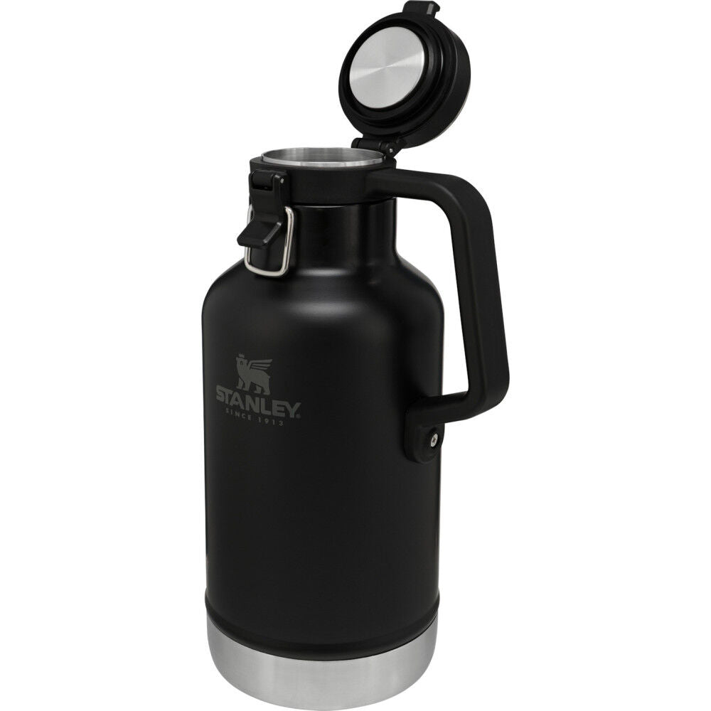 64oz Classic Easy-Pour Growler, Matte Black 10-01941-064