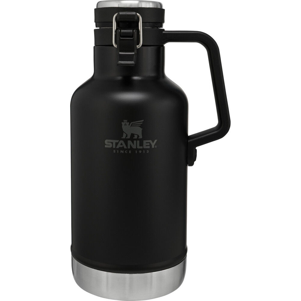 64oz Classic Easy-Pour Growler, Matte Black 10-01941-064