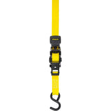 1in x 10' Ratchet Straps 1500 Lb Break Strength 2pk S1002