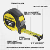 25 ft. CONTROL-LOCK Tape Measure STHT37244