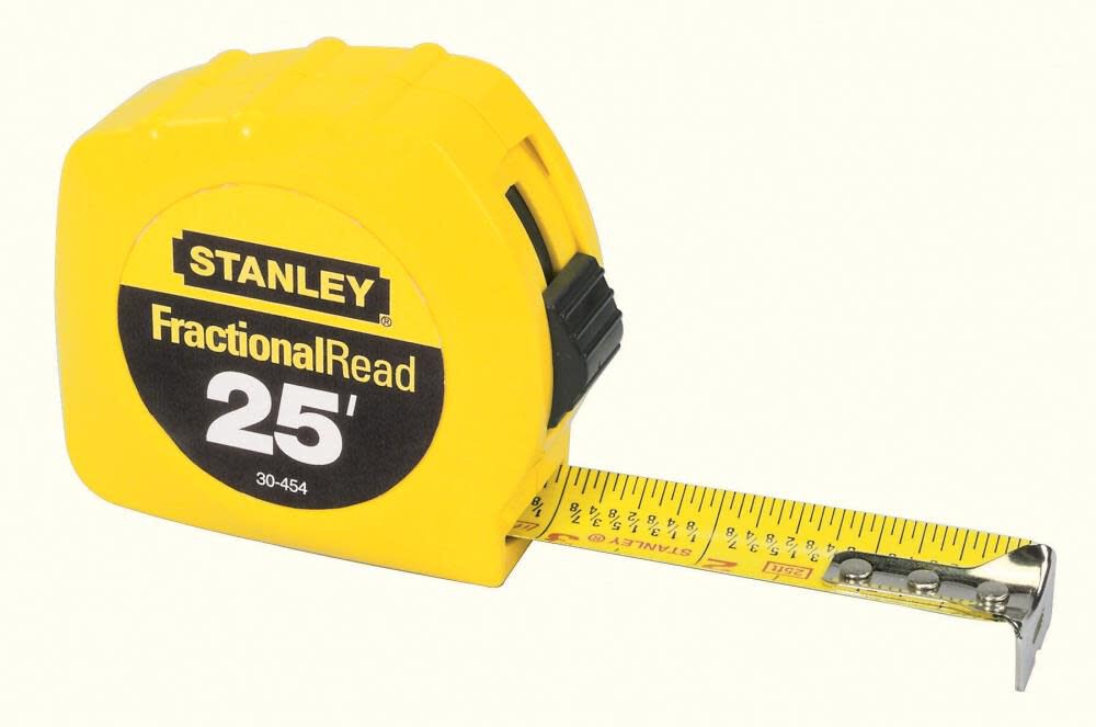 25 Ft. Fractional Tape Measure 30-454