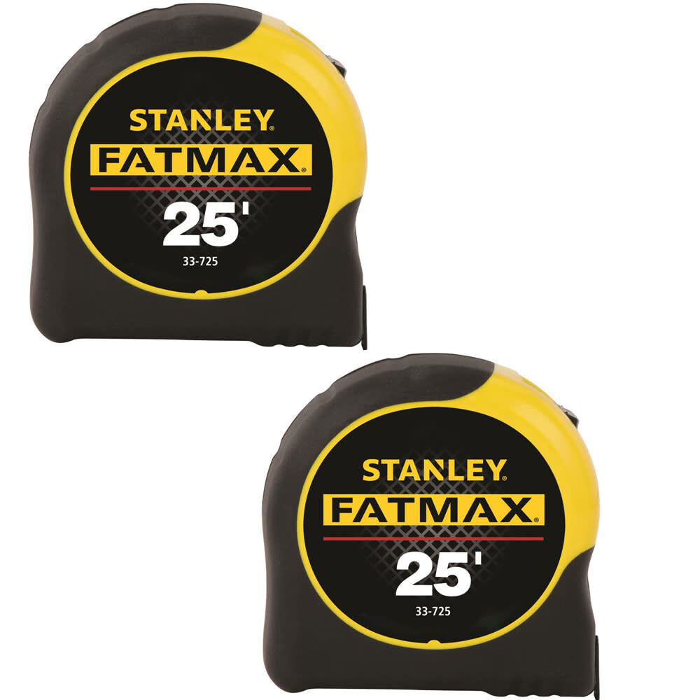 25ft 1-1/4in FATMAX Classic Tape Measure 2pk 33-725-THR